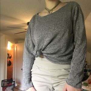 Grey sweater